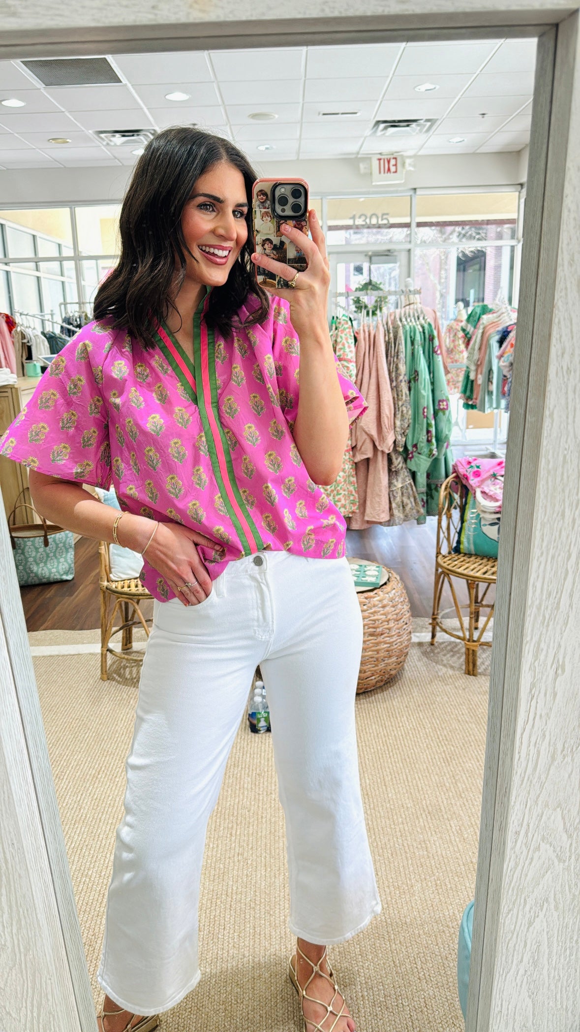 Cammie Top Pink THML