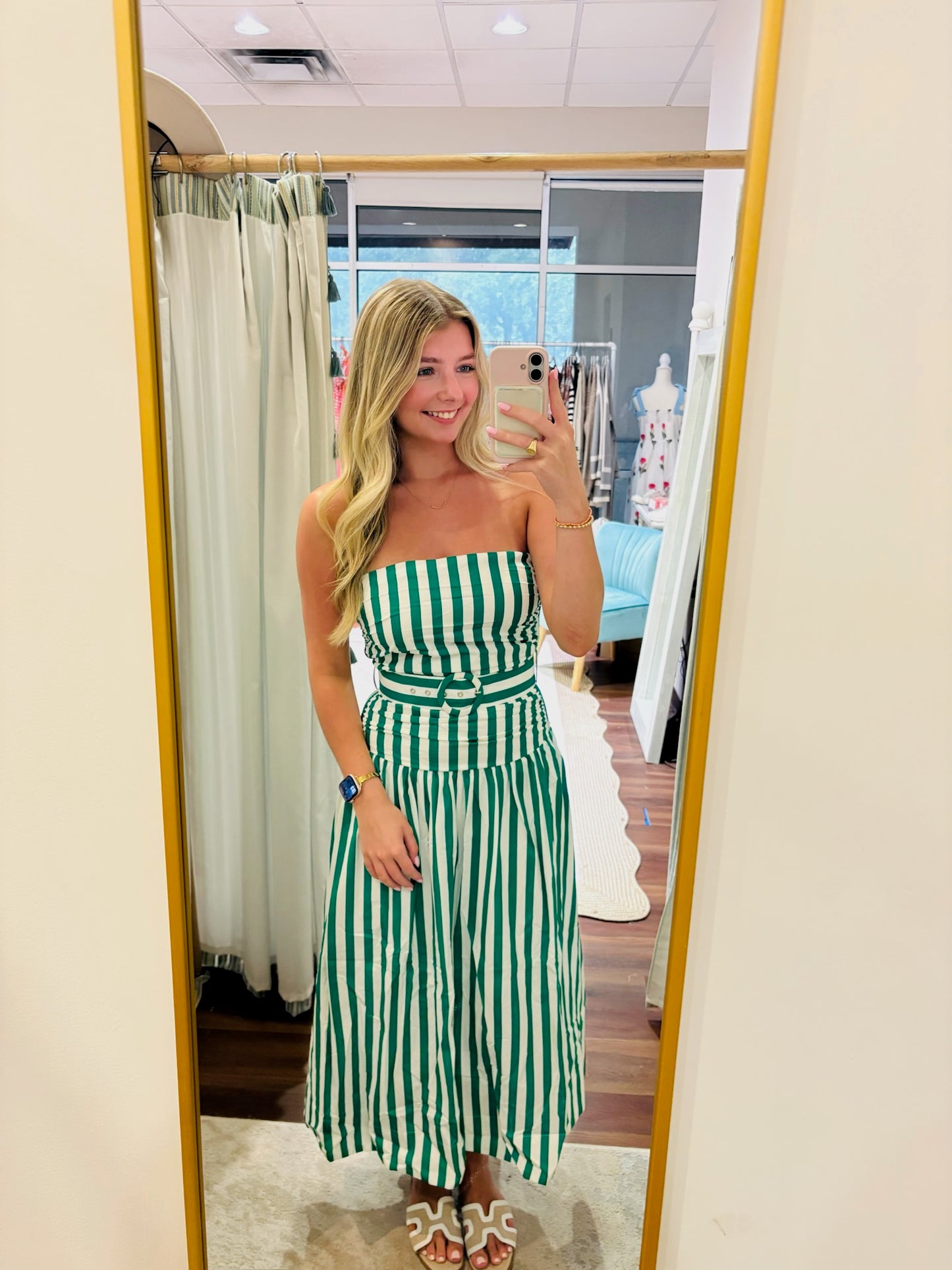Tee Time Fitted Midi Dress ENTRO