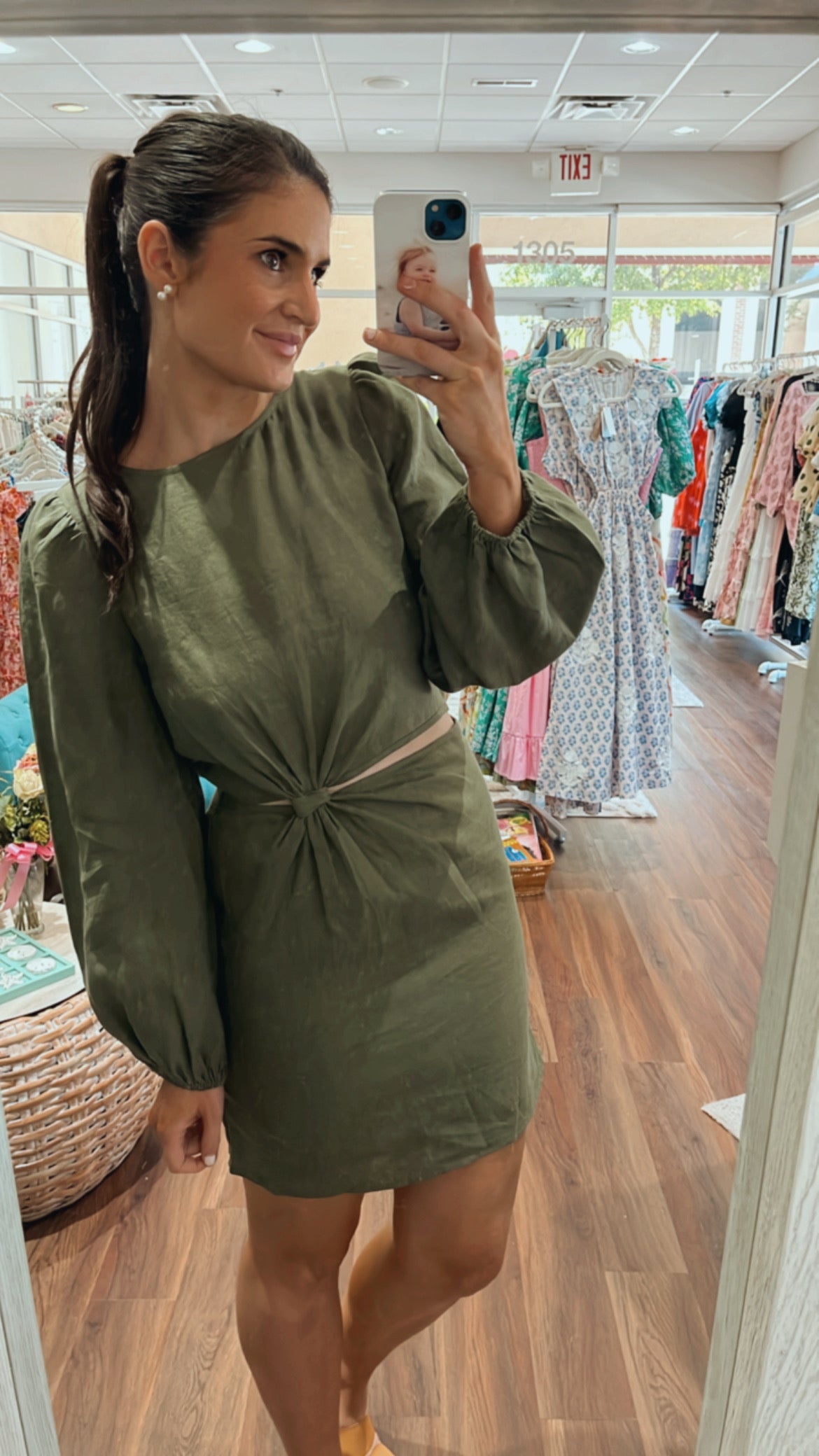 Pilar Knot Dress (FINAL SALE)