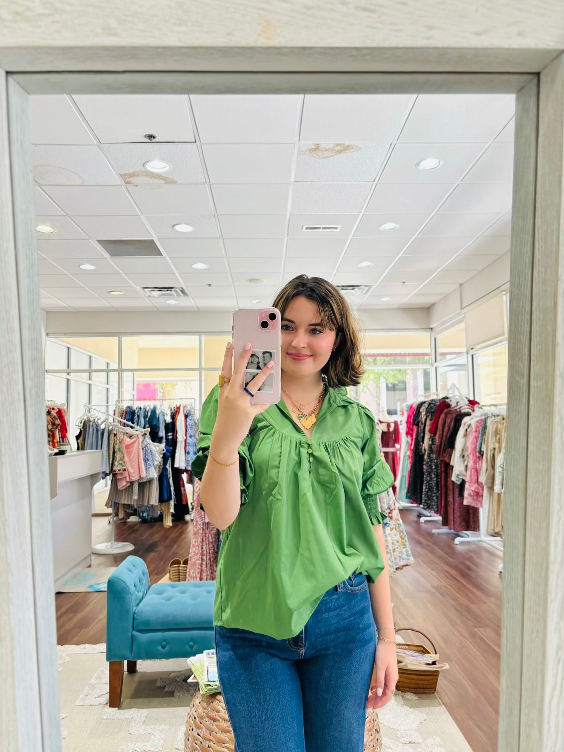 Green Blouse Jade
