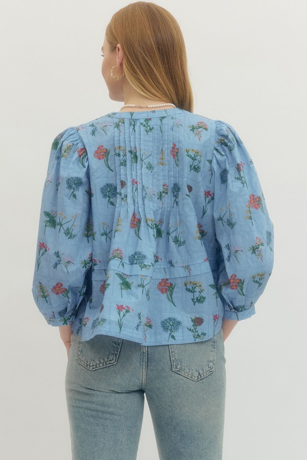 Claire Floral Blouse