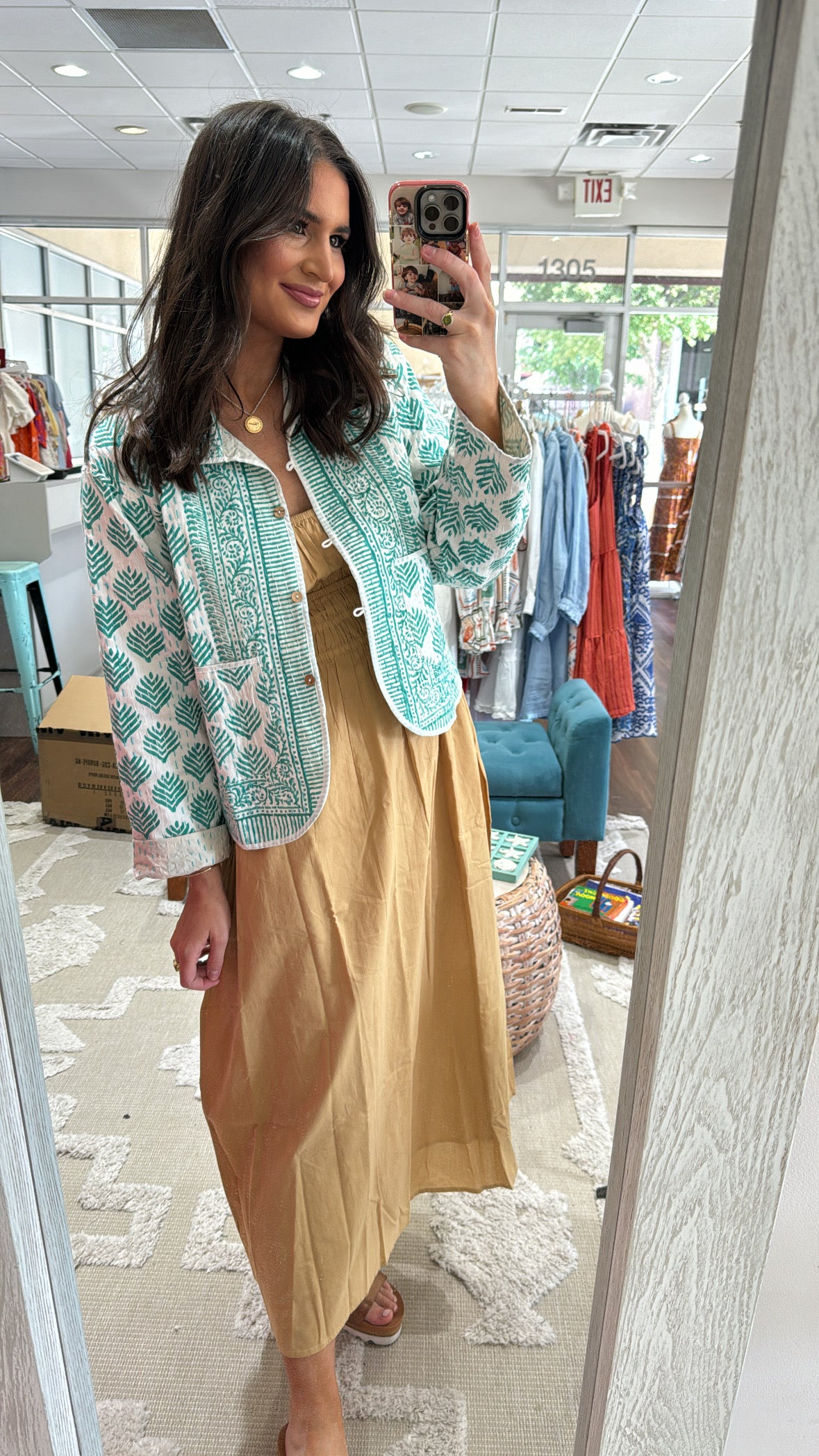 Birdie Jacket Cool Me Out Teal