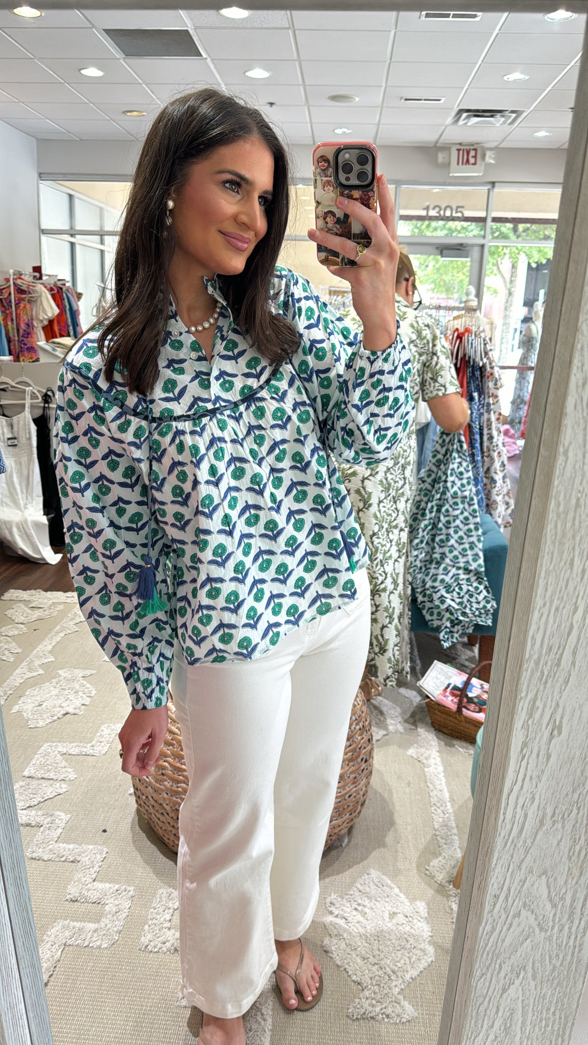 Floral Frenzy Top THML