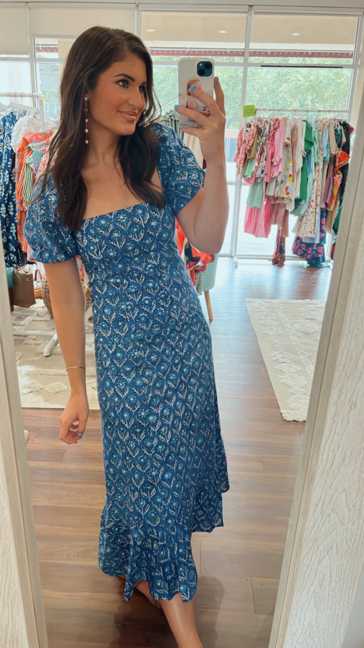 Tanner Top Deep Blue