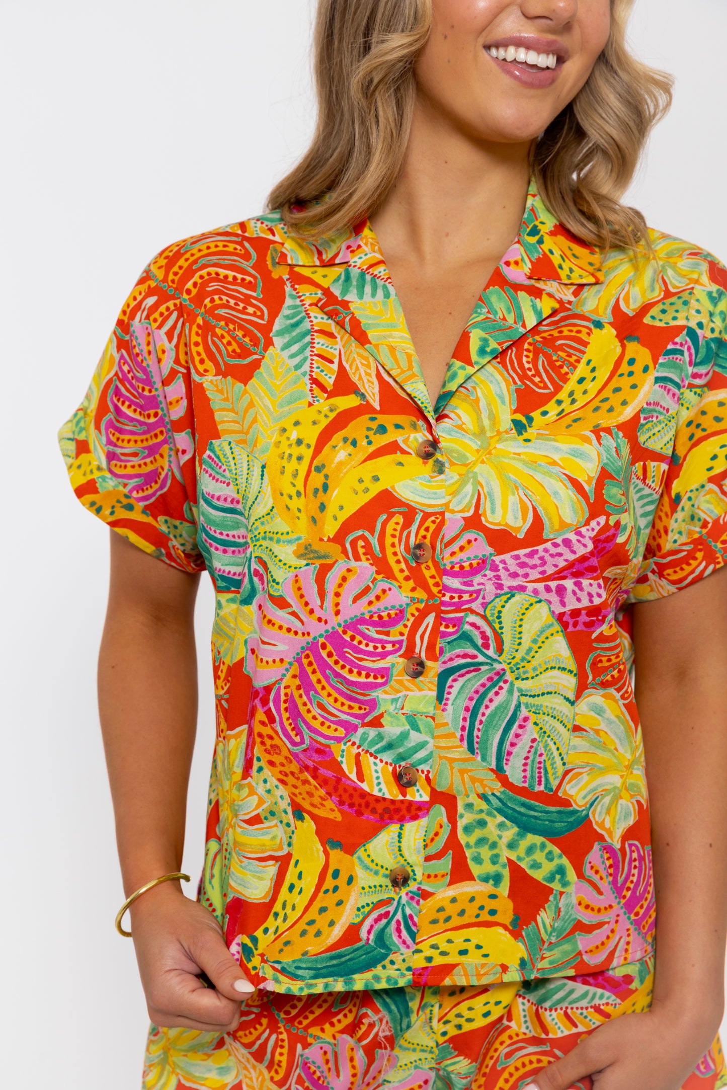 Banana Boat Button Shirt