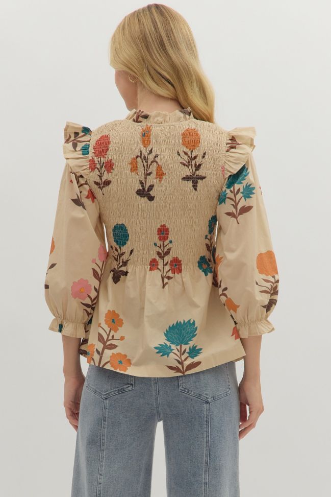 Autumn Whimsy Blouse ENTRO
