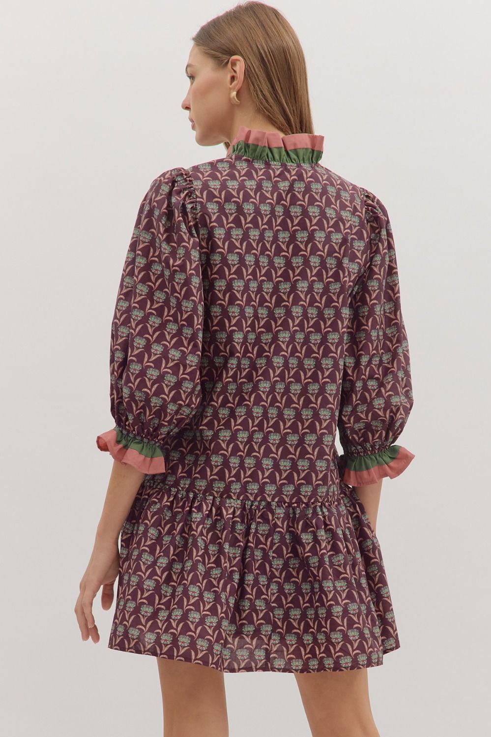 Autumn Flowers Dress ENTRO