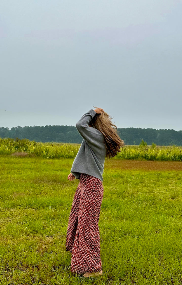 Retro Pant Rust (FINAL SALE)