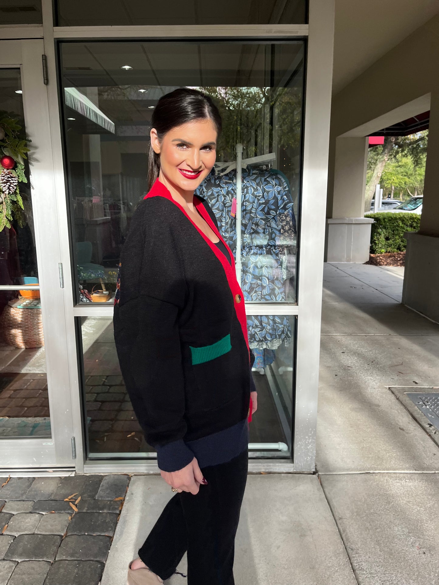 Nutcracker Cardigan Black