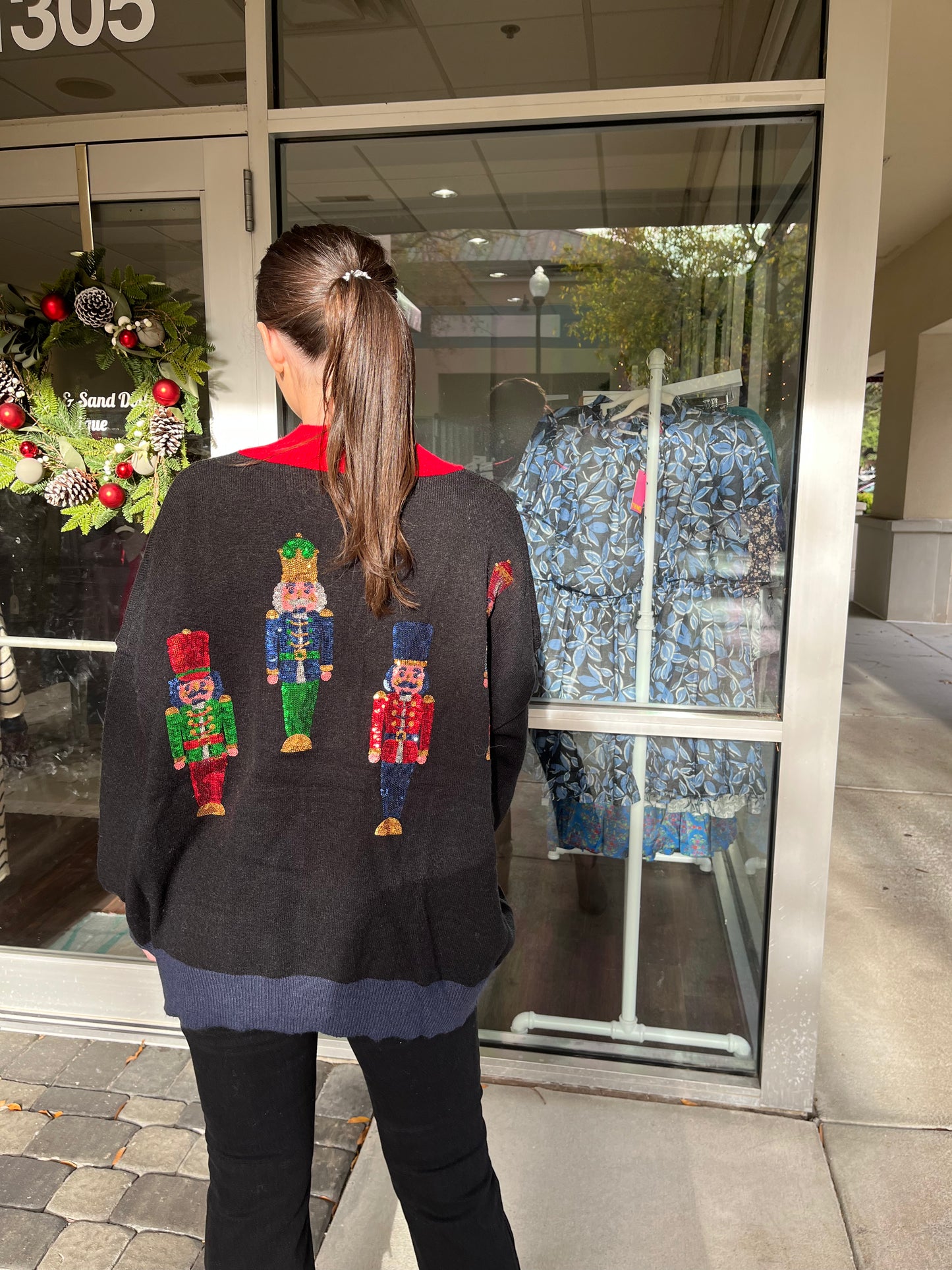 Nutcracker Cardigan Black