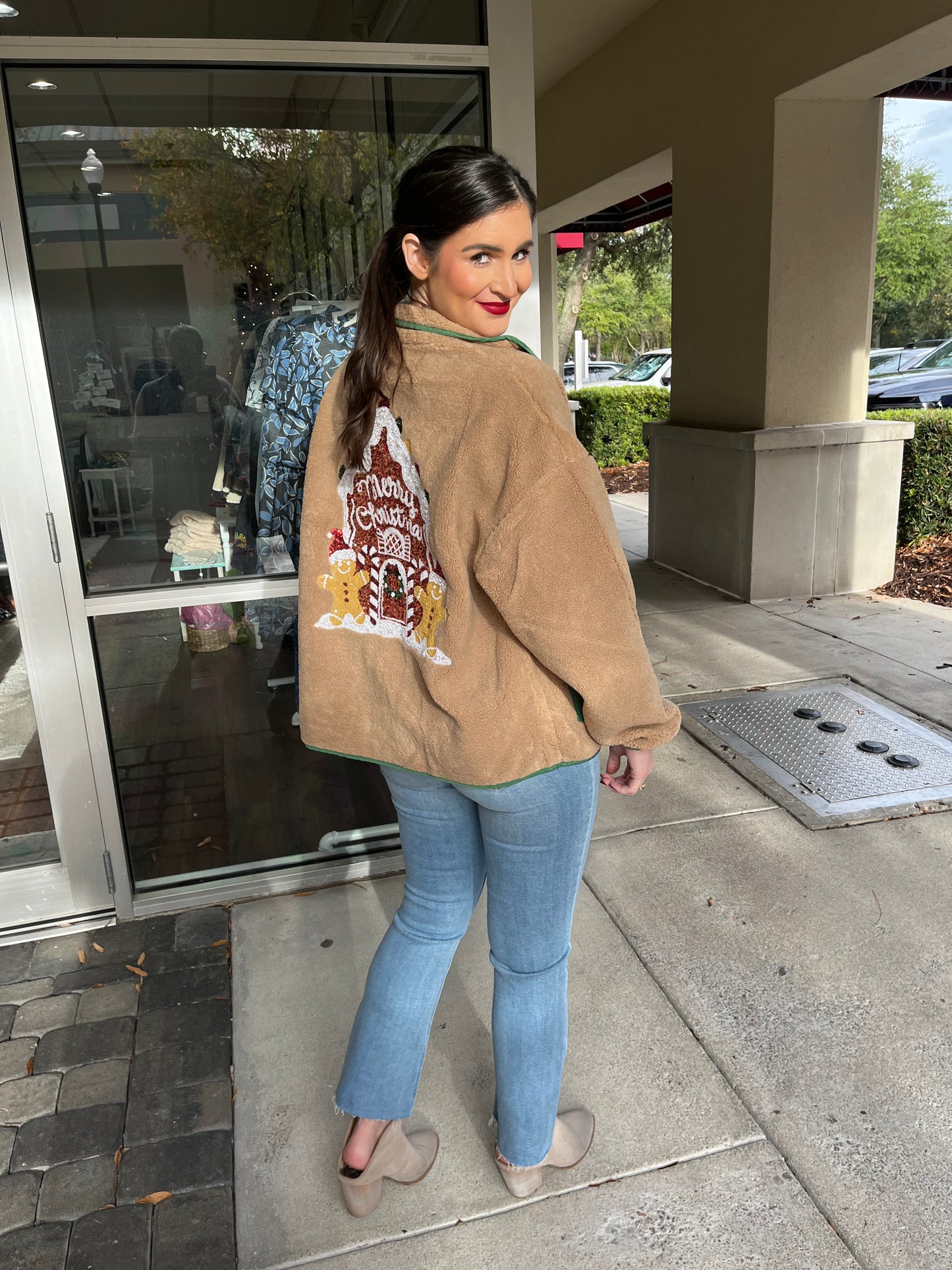 Gingerbread House Jacket