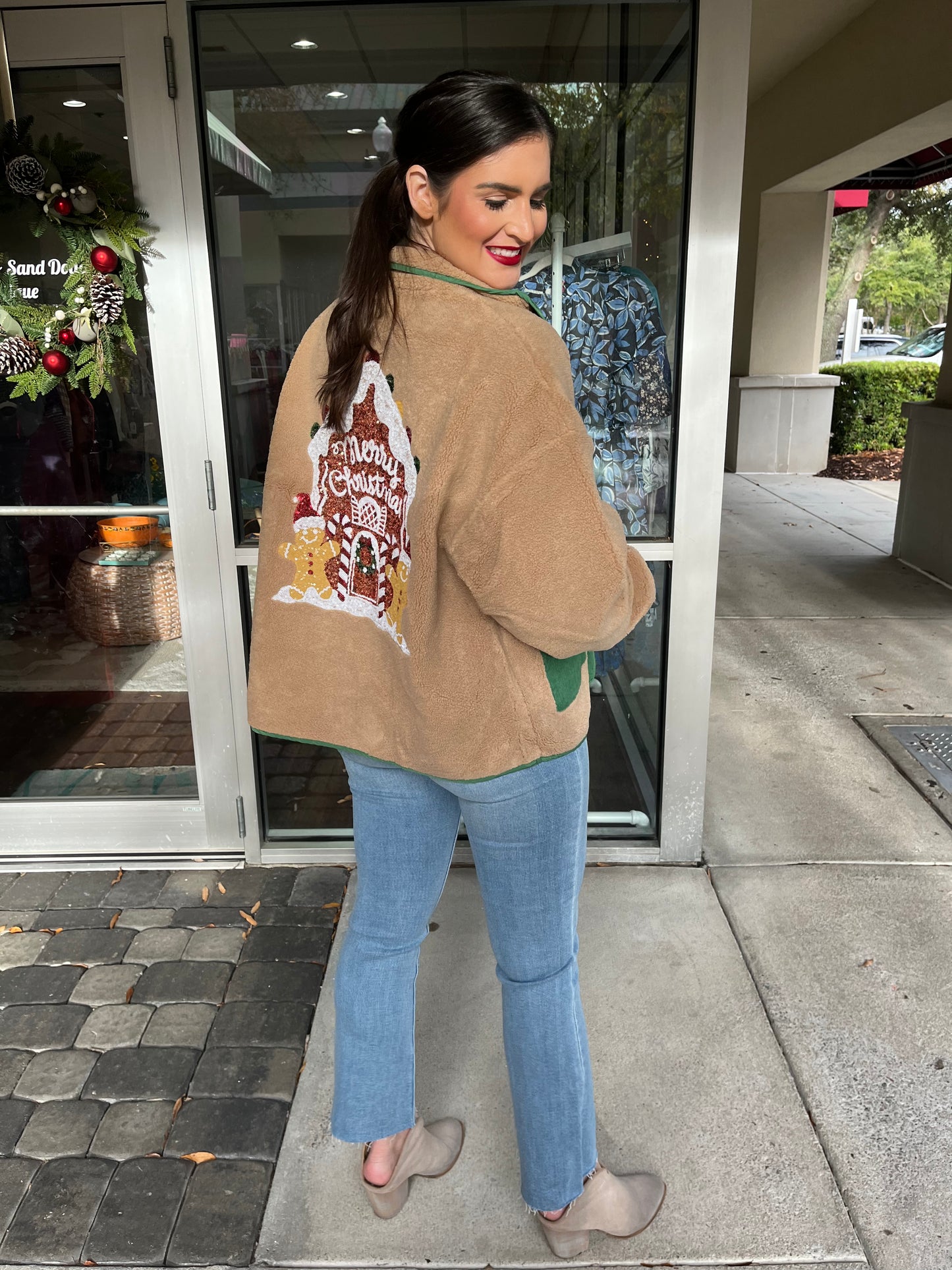 Gingerbread House Jacket