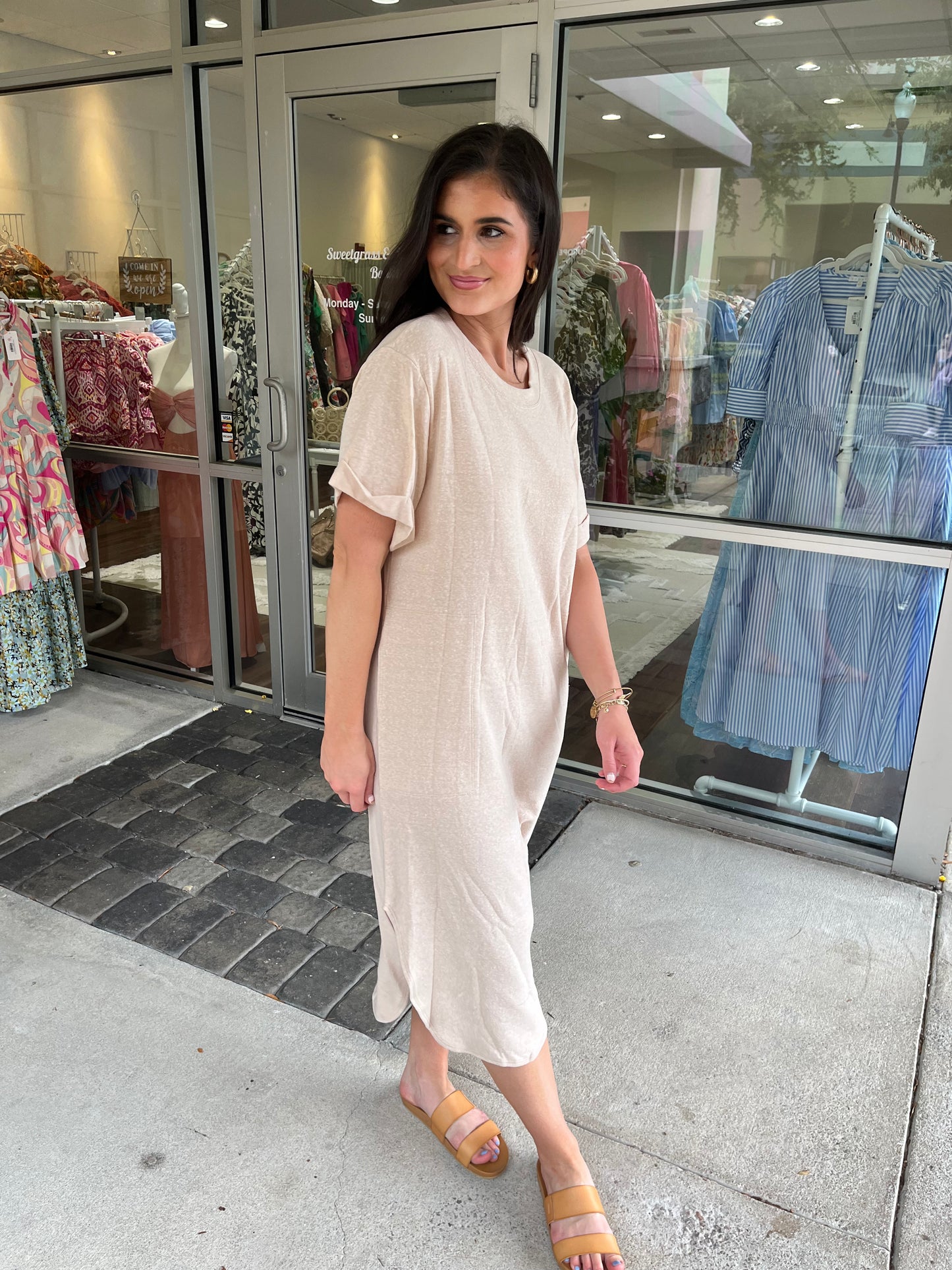 Crew Knit Midi Dress