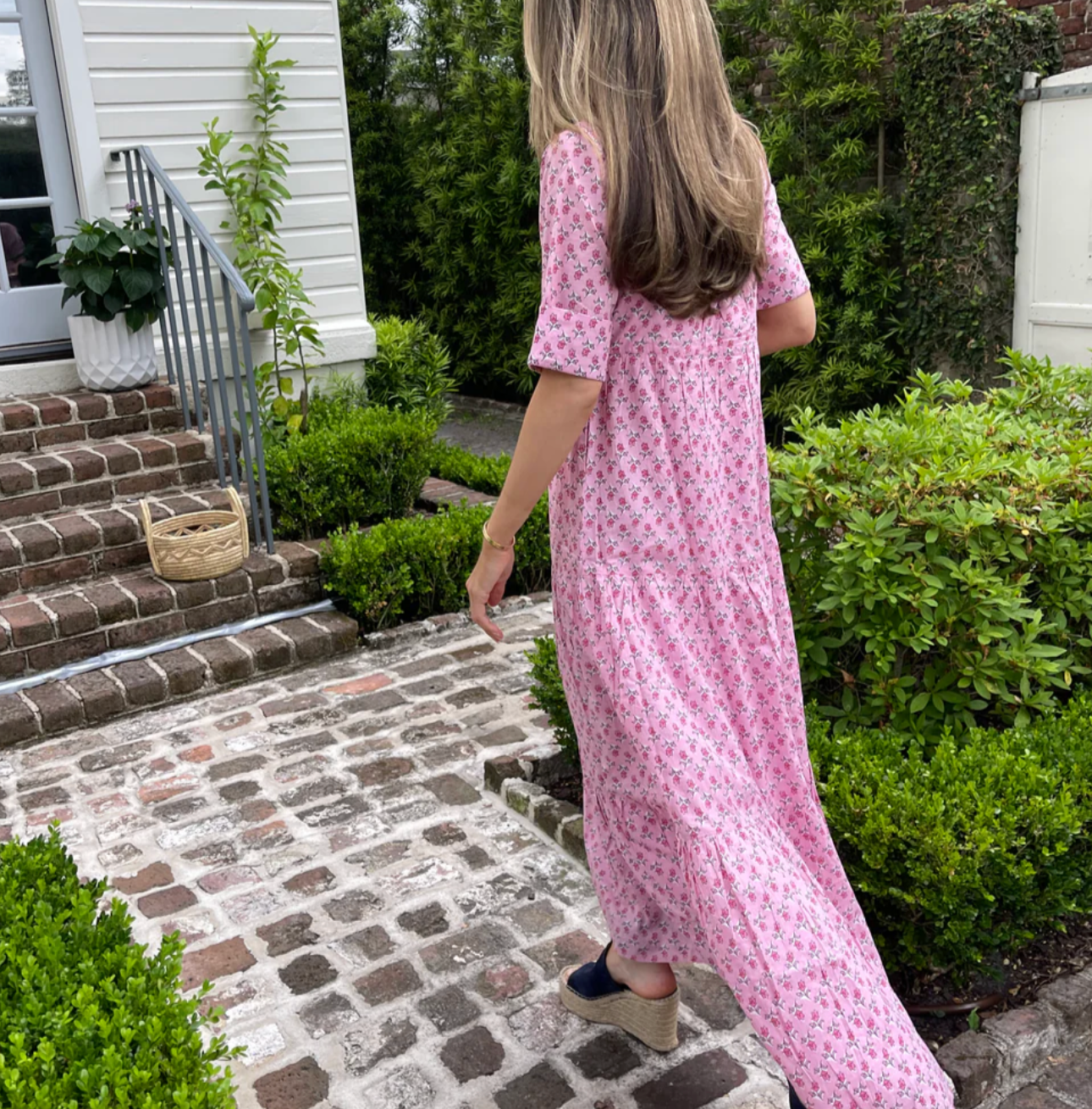 Grace Maxi Dress Pink Petite Fleur