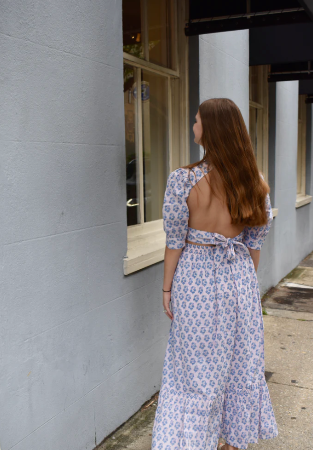 Sadie Set Pink Blue Floral