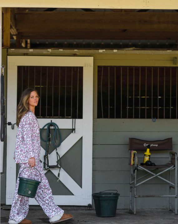 Cozy Pajama Set - Holly Vine