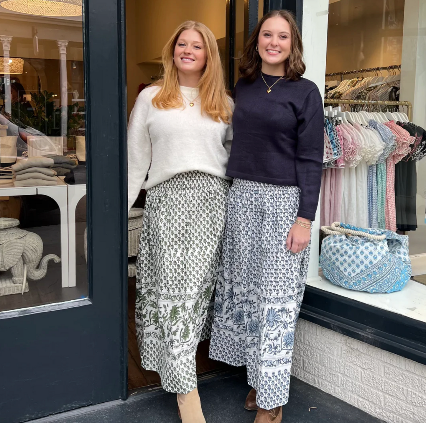 Serena Maxi Skirt Blue Petite Flur