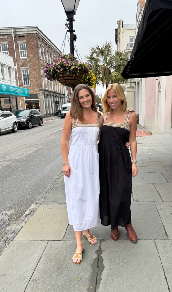 The Isla Dress White