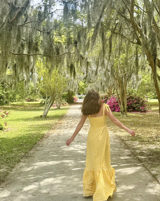 Yellow Check Tyler Maxi