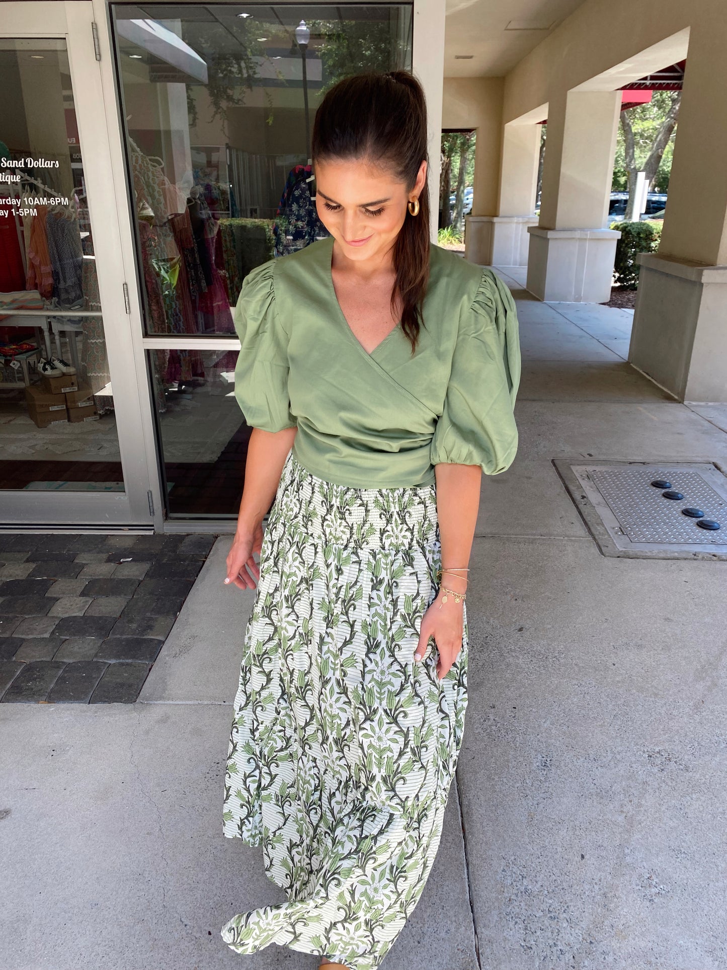 Green Vine Skirt