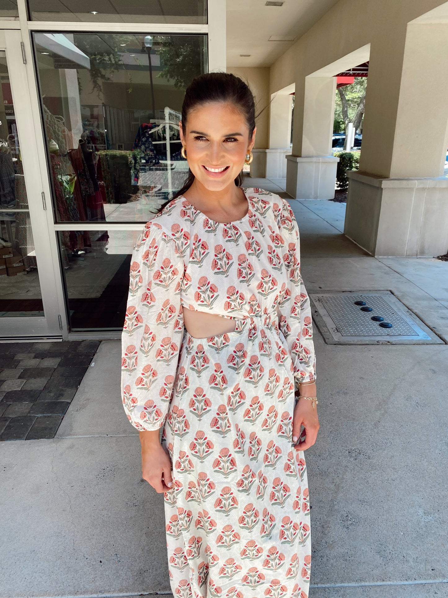 Ansley Dress Pink Milos