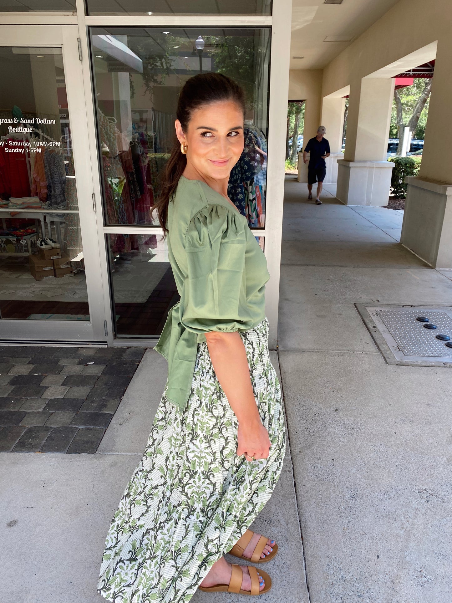 Green Vine Skirt