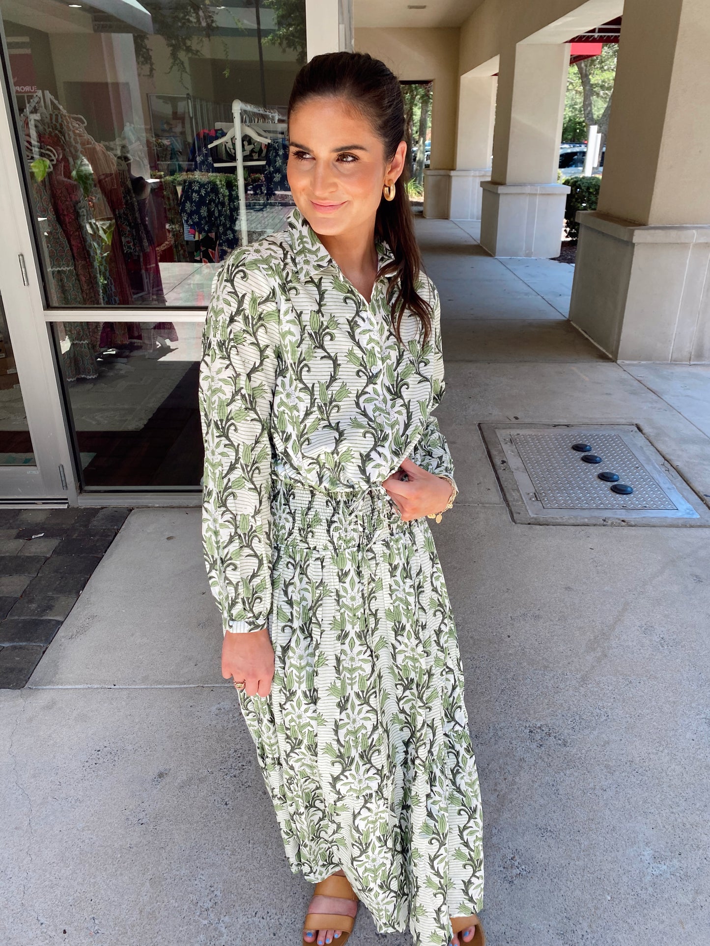 Green Vine Skirt