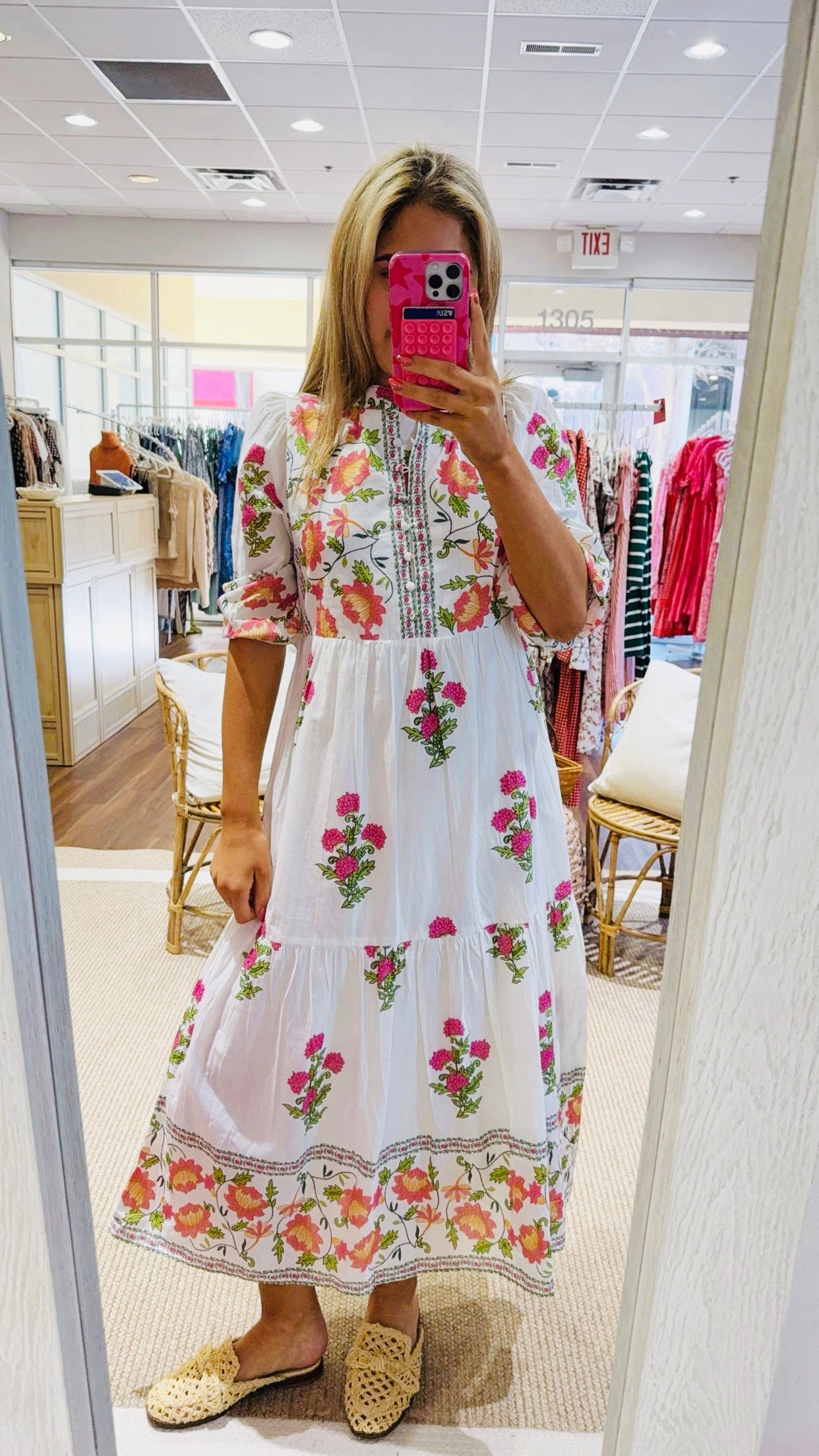 Hanna Dress Floral THML