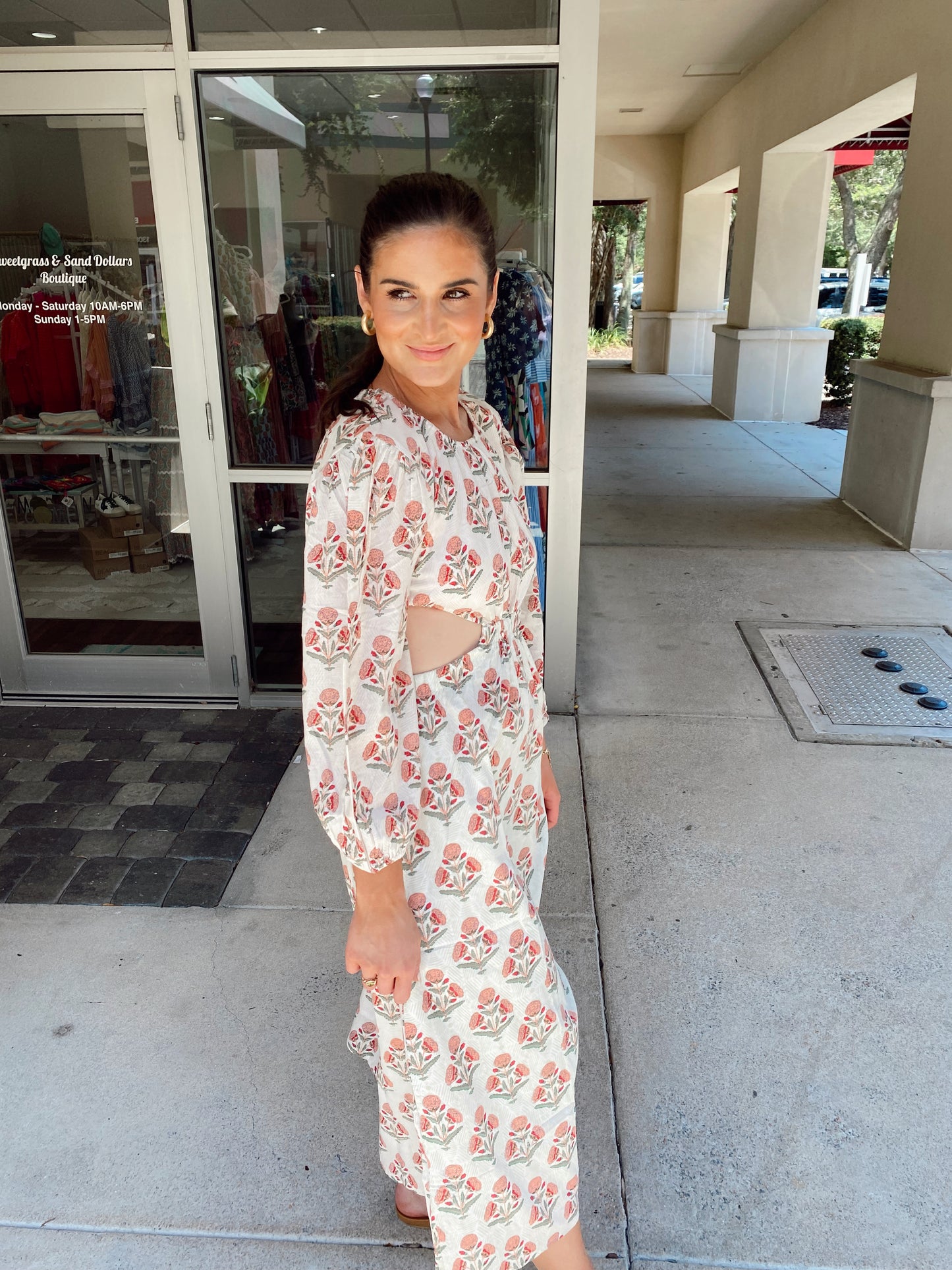 Ansley Dress Pink Milos