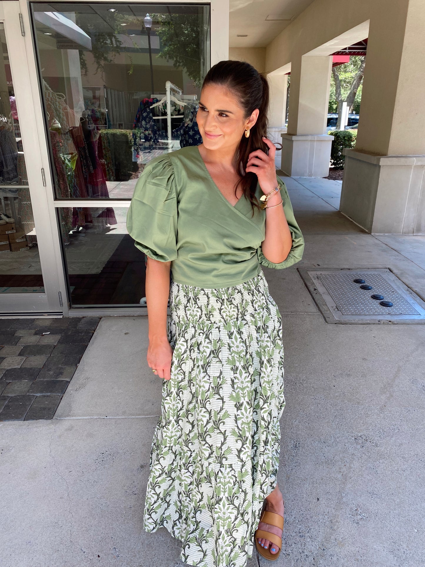 Green Vine Skirt