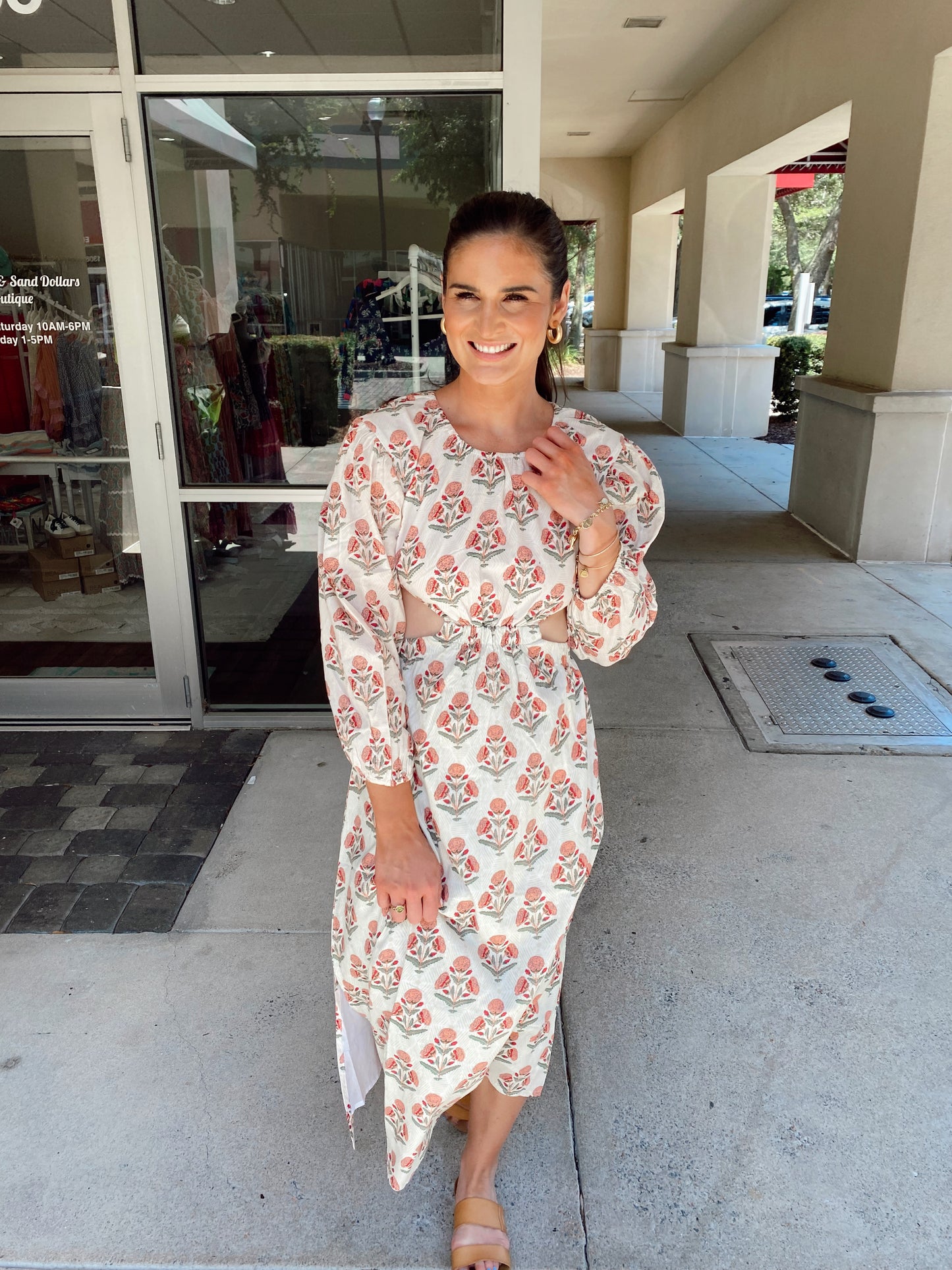 Ansley Dress Pink Milos