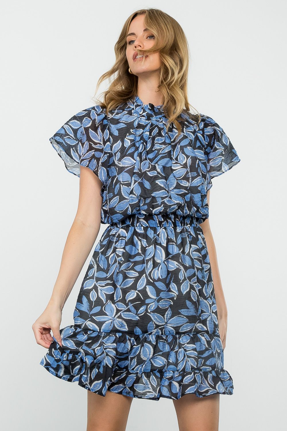 Dark Floral Dress