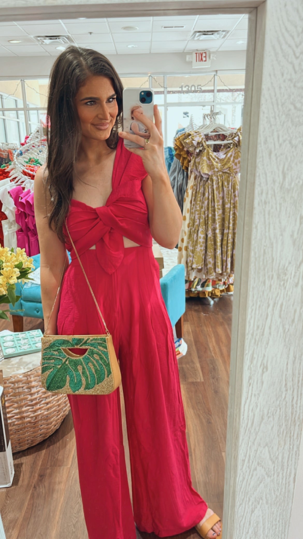 Pink Sunset Luau Two Piece Set