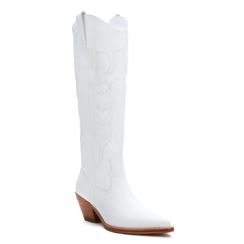 Agency Boot White