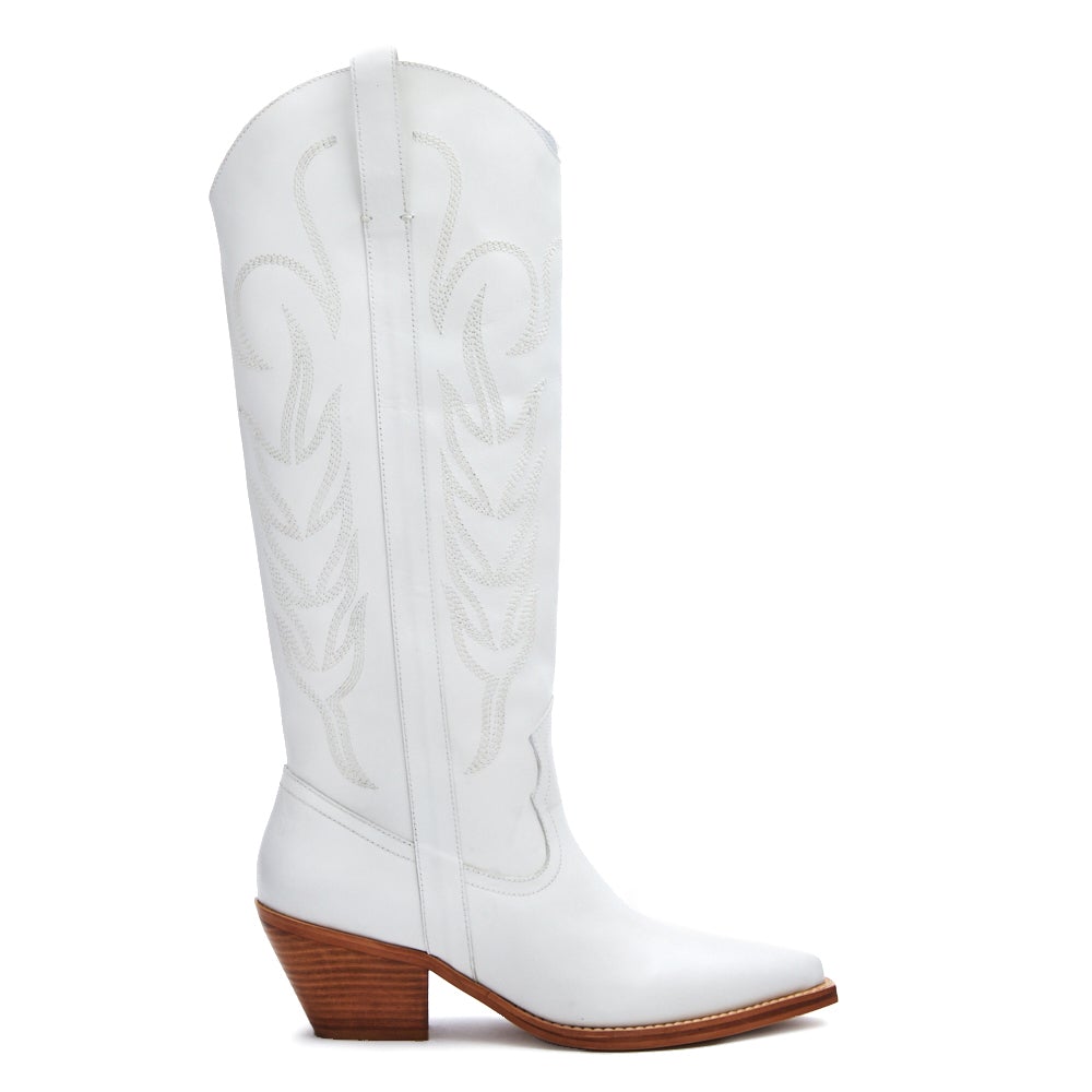 Agency Boot White