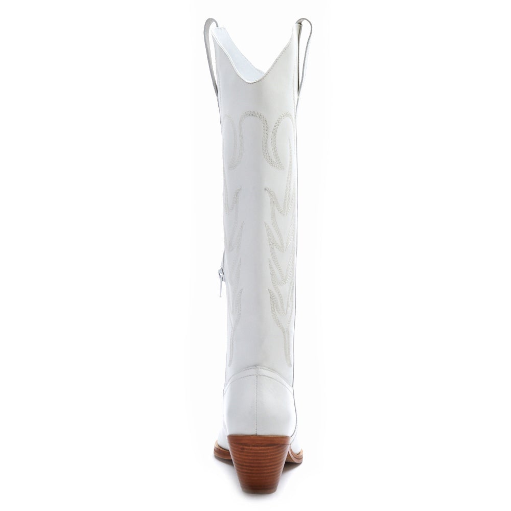 Agency Boot White