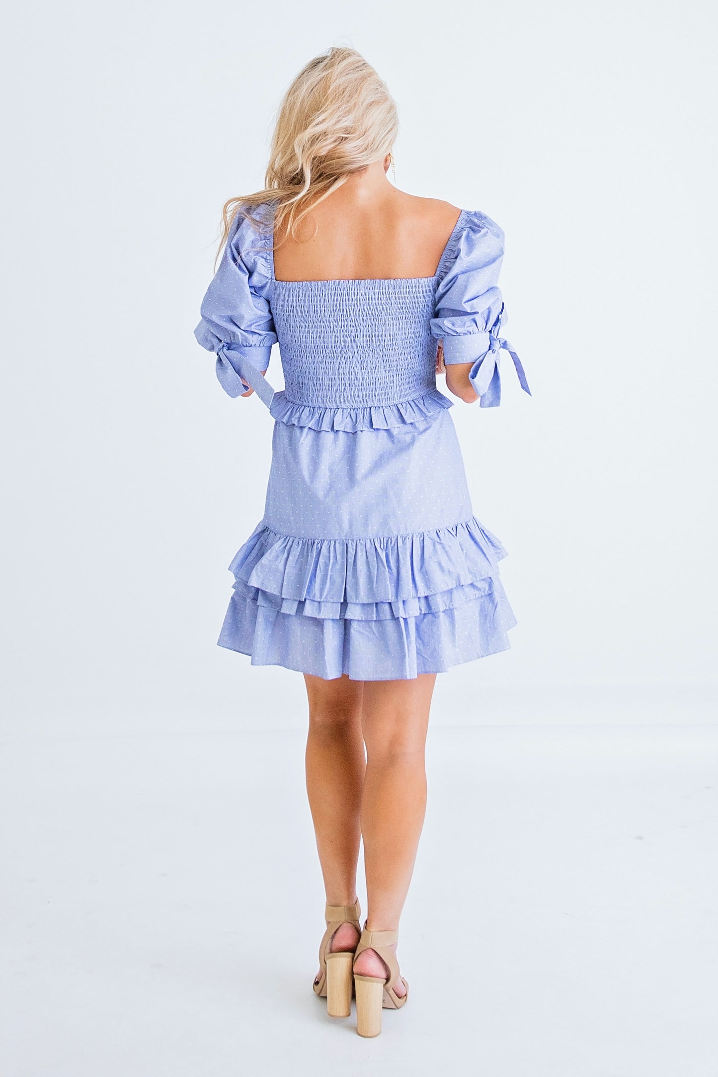 Sailing Away Blue Stripe Dress