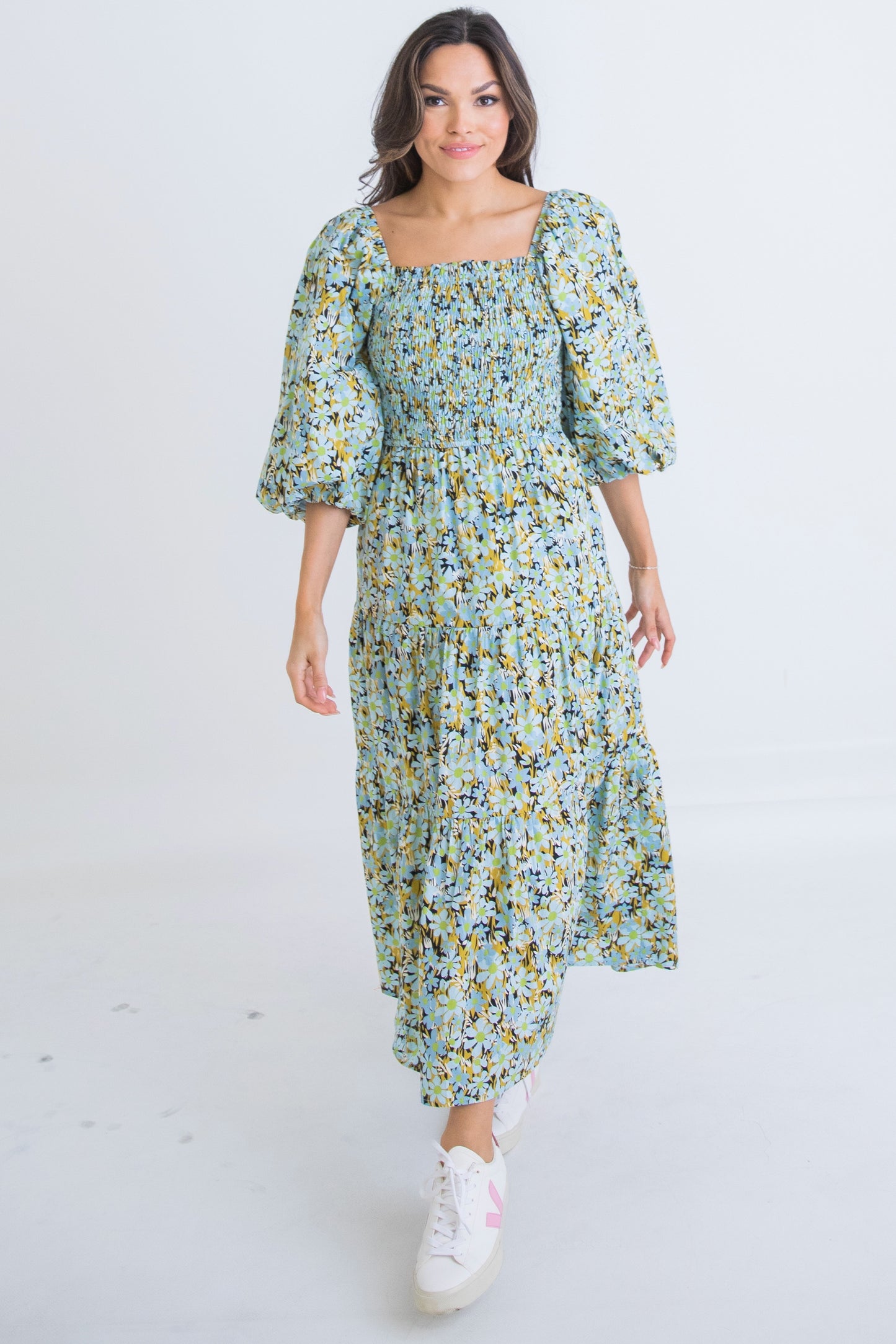 Southern Marsh Teal Dress