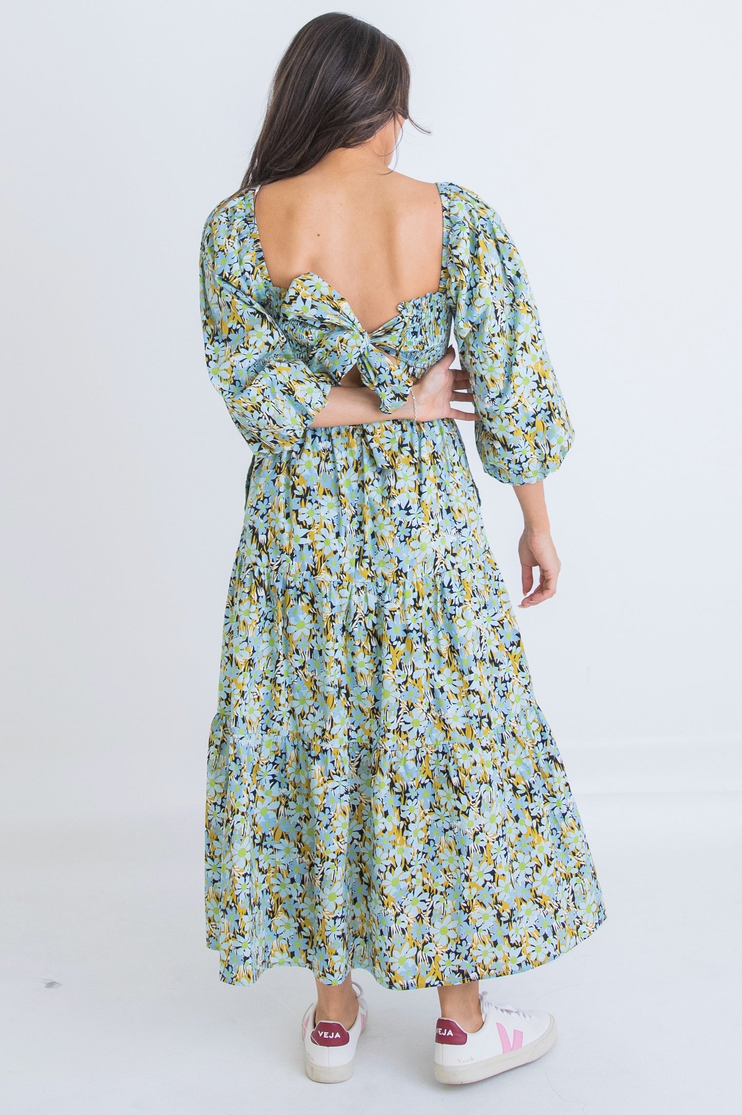 Southern Marsh Teal Dress