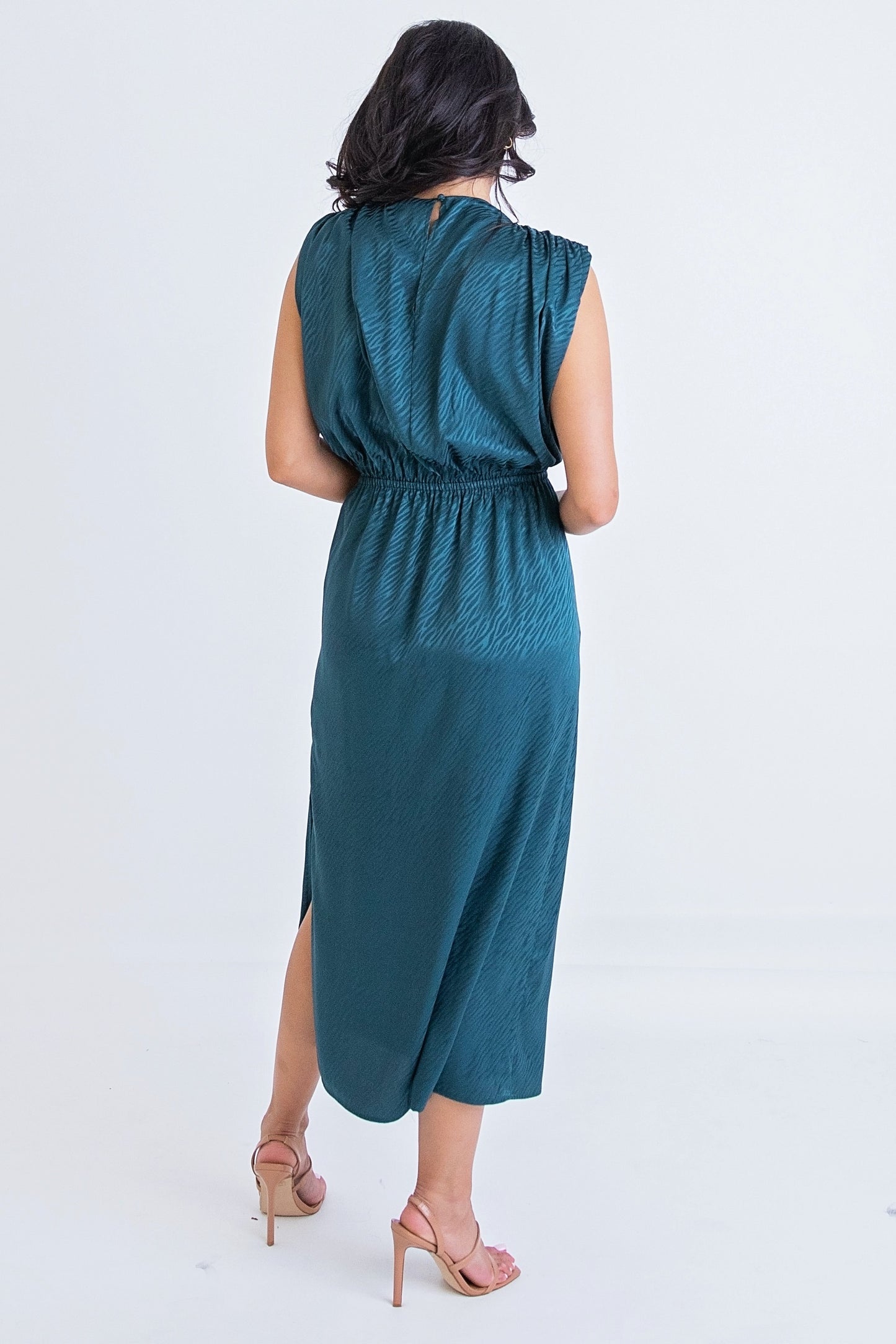 Holiday Magic Silk Dress