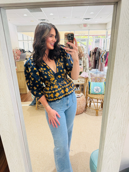 Ava Floral Blouse