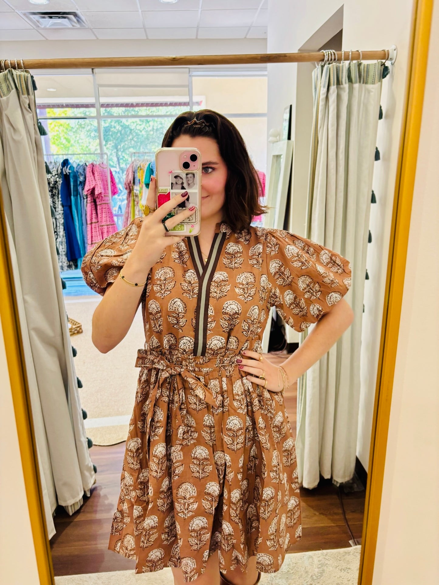 THML Brown Milos Dress