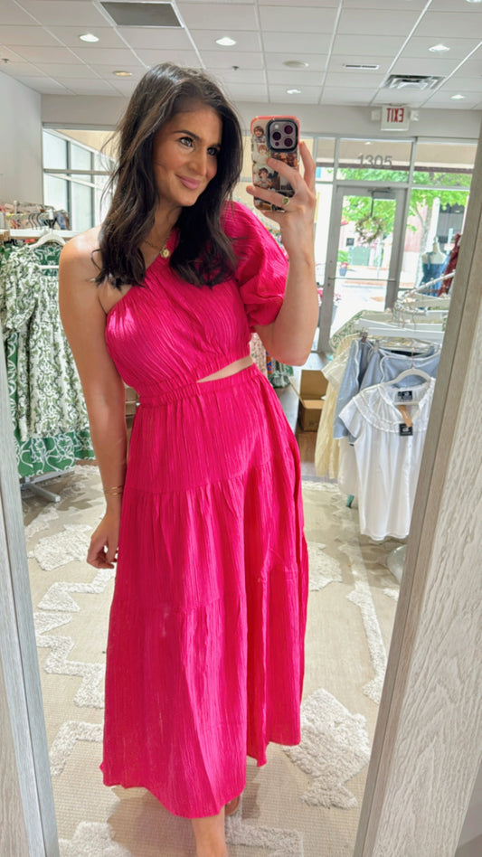 Cabo Pink Dress THML