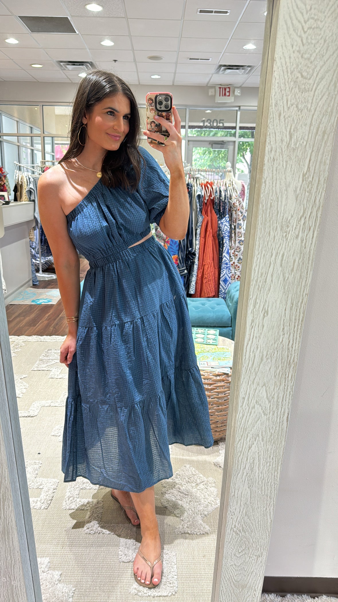 Lila Dress Blue