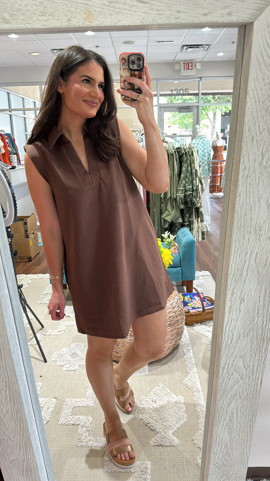 Cocoa Day Dress