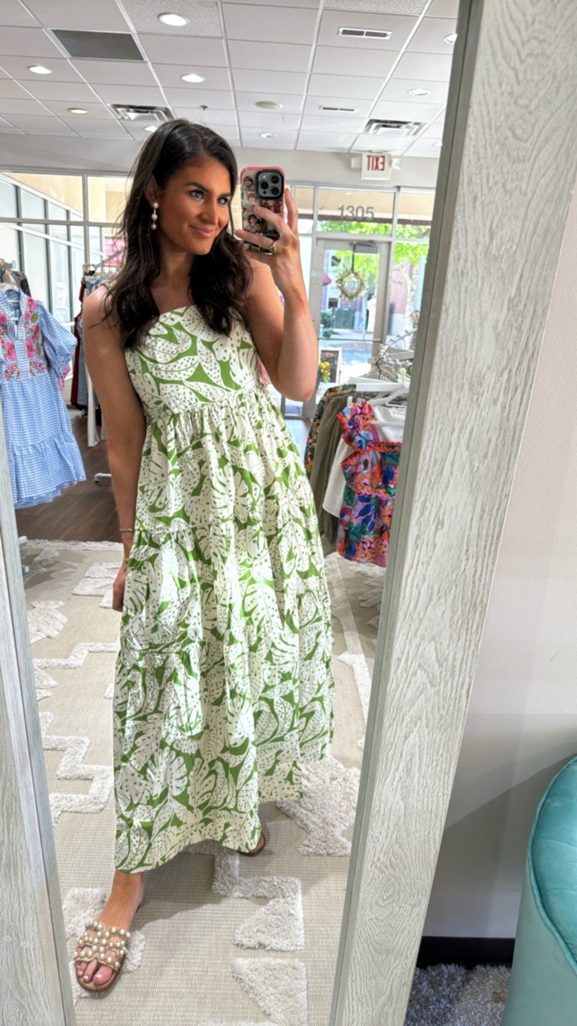 Palm Leaf Ibiza Maxi