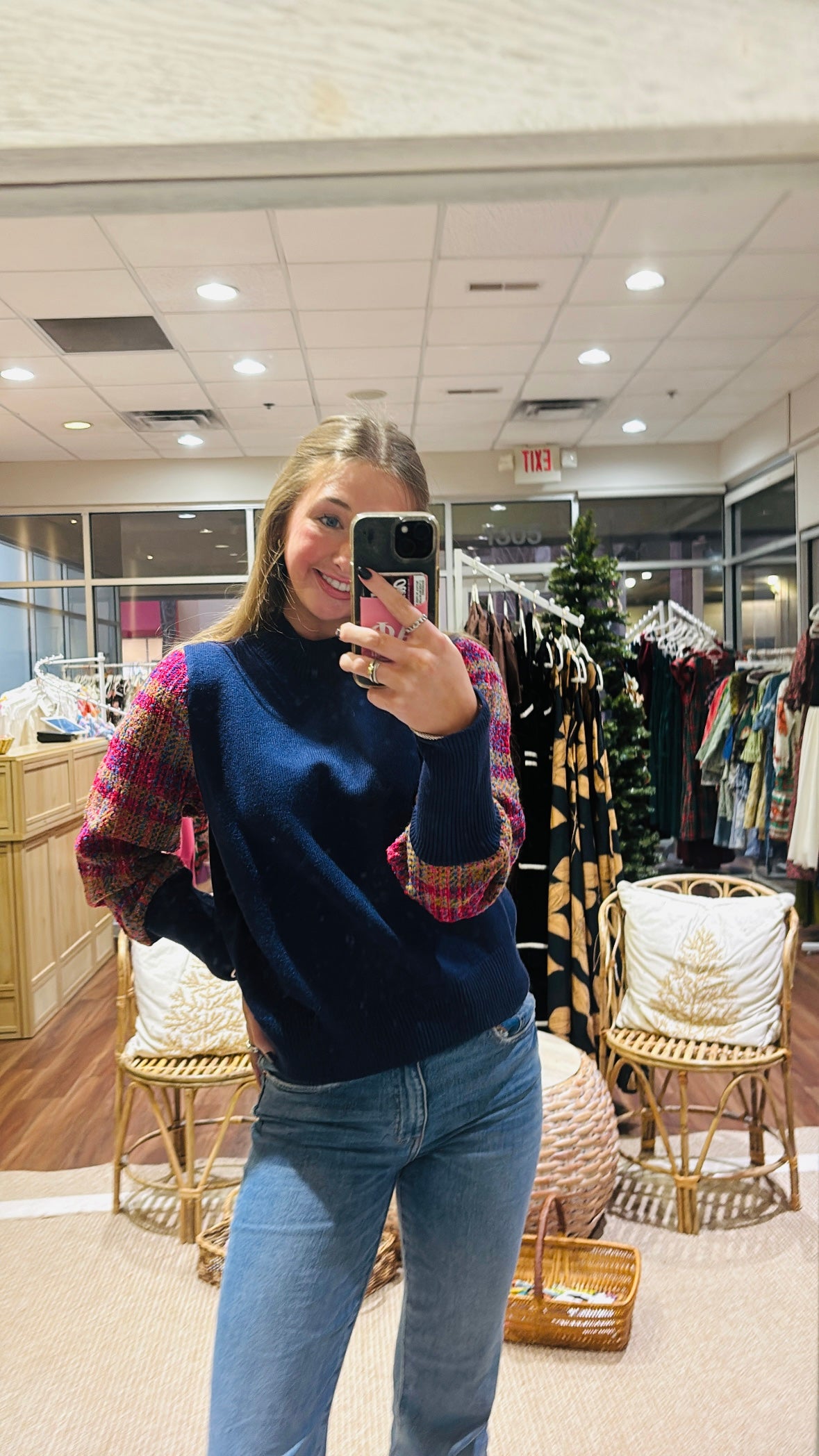 Sara Cardigan Navy THML