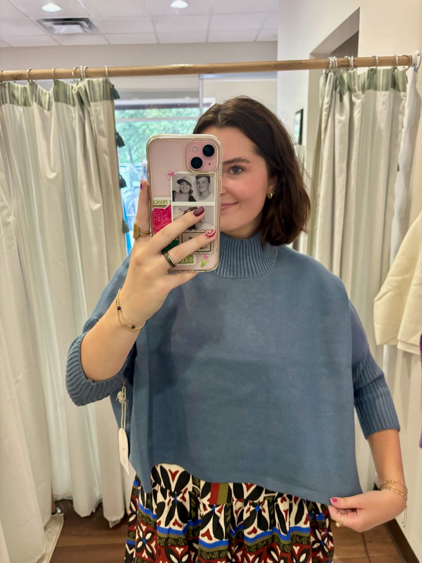 Aja Sweater Stormy Blue