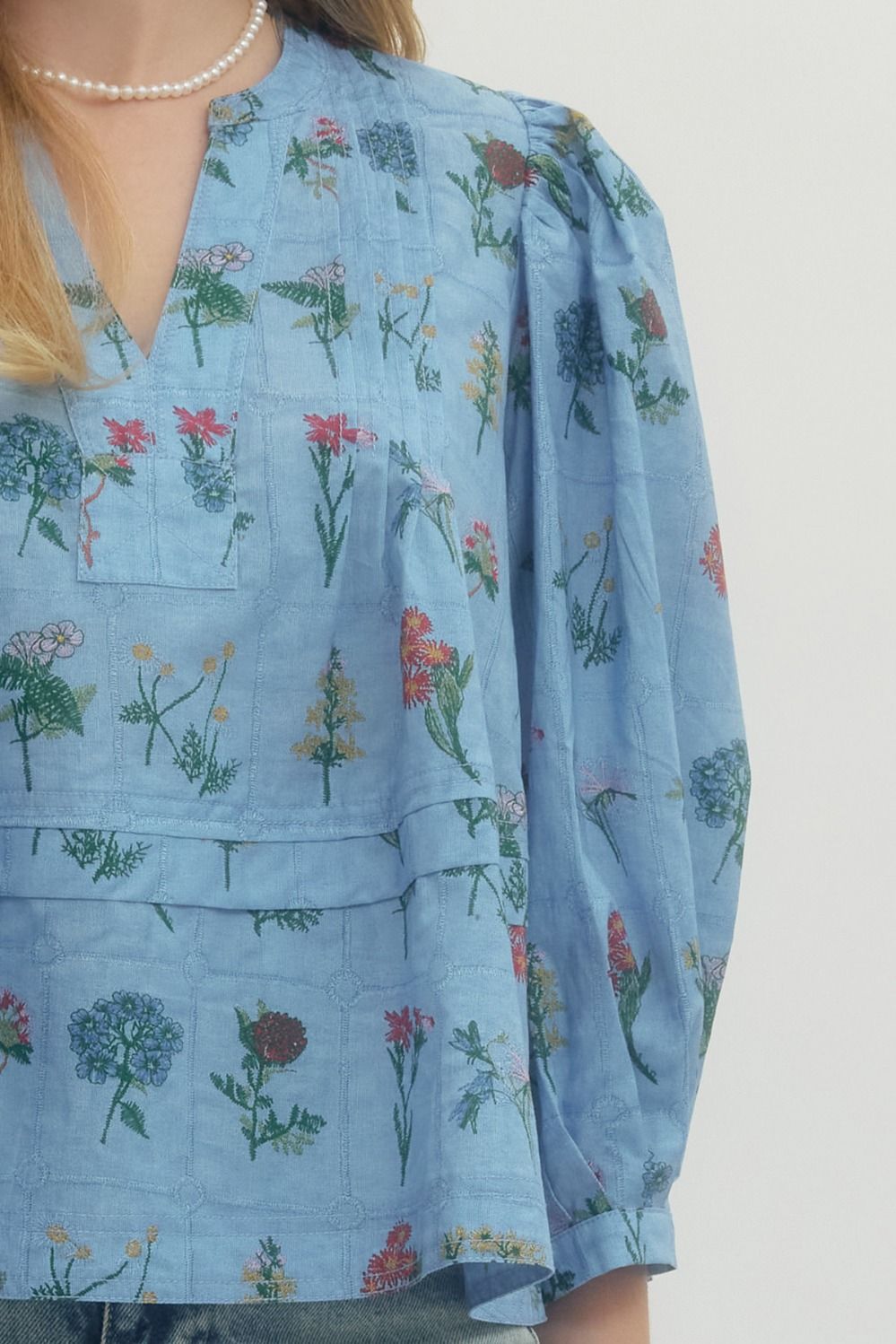 Claire Floral Blouse