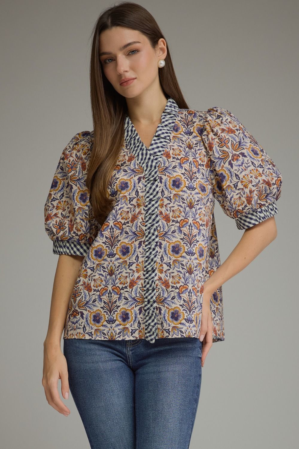 Feeling Fall Blouse ENTRO